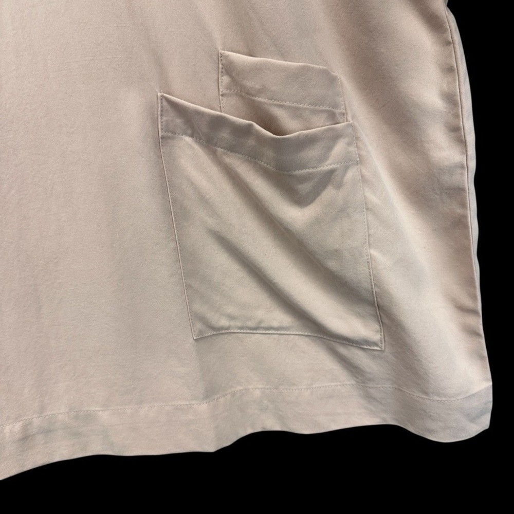 NWT J Jill PureJill Womens XL Top Light Peach Pink Boat Neck Career Boxy - Picture 7 of 9